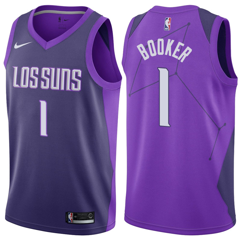 Devin Booker, Phoenix Suns - City Edition - Cliquez sur l'image pour la fermer